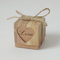 Valentinstag Herzform Papier Hochzeit Zubehör Für Geschenkverpackungen sku image 1
