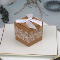 Nudo De Lazo Papel Kraft A Diario Suministros Para Envolver Regalos sku image 1