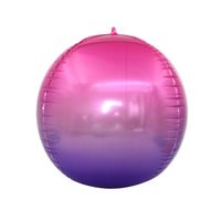 Couleur Unie Film D'aluminium Fête Étape Ballons sku image 4