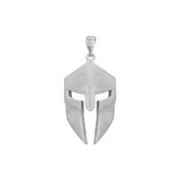 201 Stainless Steel 304 Stainless Steel Simple Style Plating Mask Pendant Necklace main image 3