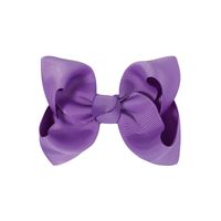 Fashion Bow Knot Polyester Rib Hair Clip sku image 5