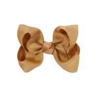 Fashion Bow Knot Polyester Rib Hair Clip sku image 2