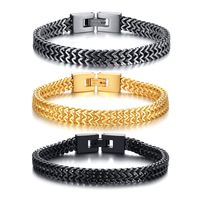 Fashion Geometric Stainless Steel Bracelets Plating Stainless Steel Bracelets main image 1