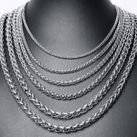 Stainless Steel Simple Style Plating Geometric Layered Necklaces main image 1
