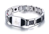 Fashion Cross Titanium Steel Bracelets Plating Stainless Steel Bracelets sku image 6
