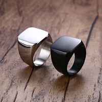 Fashion Geometric Stainless Steel Rings Stainless Steel Rings main image 1