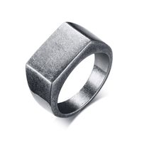Simple Style Geometric Stainless Steel Rings Stainless Steel Rings main image 5