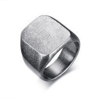 Fashion Geometric Stainless Steel Rings Stainless Steel Rings main image 3