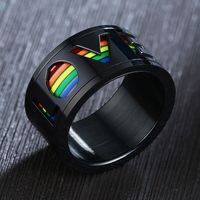 Fashion Geometric Stainless Steel Rings Plating Stainless Steel Rings main image 2