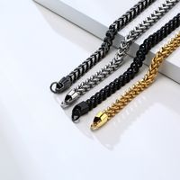 Fashion Geometric Stainless Steel Plating Men'S Bracelets main image 5