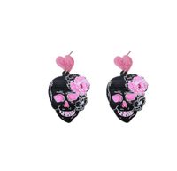 Moda Calabaza Letra Fantasma Labor De Retazos Arílico Aretes sku image 9