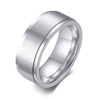 Fashion Geometric Titanium Steel Rings Plating Stainless Steel Rings main image 3