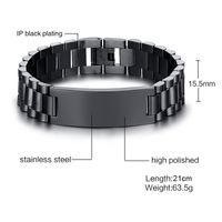 Einfacher Stil Geometrisch Rostfreier Stahl Armbänder Edelstahl Armbänder sku image 14