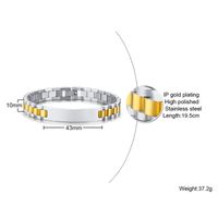 Einfacher Stil Geometrisch Rostfreier Stahl Armbänder Edelstahl Armbänder sku image 12