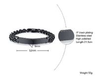 Simple Style Geometric Stainless Steel Bracelets Stainless Steel Bracelets sku image 16