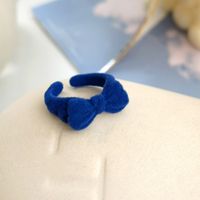 Fashion Bow Knot Rayon Women's Open Ring 1 Piece sku image 1