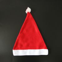 Christmas Cute Christmas Hat Brushed Cloth Party Christmas Hat sku image 1