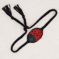 Miyuki Rice Beads Hand-woven Blue Love Friendship Rope Small Bracelet Fashion Stacking Bracelet sku image 6