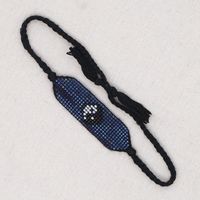 Miyuki Reisperlen Handgewebt Blau Liebe Freundschaftsseil Kleines Armband Mode Stapelarmband sku image 16