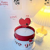 Valentine'S Day Letter Heart Shape Iron Wedding Date Cake Decorating Supplies main image 3
