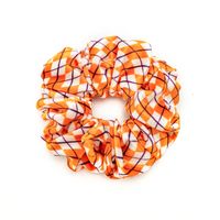 Fashion Pumpkin Heart Shape Flannel Printing Hair Tie main image 3