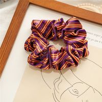 Fashion Pumpkin Heart Shape Flannel Printing Hair Tie sku image 9