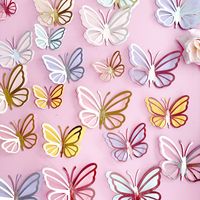 Birthday Butterfly Paper Party Cake Decorating Supplies main image 6