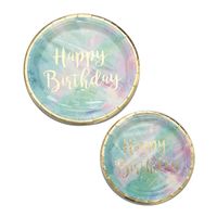 Birthday Letter Paper Party Tableware 10 Pieces main image 2
