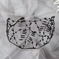 Women'S Fashion Solid Color Iron Inlay Artificial Crystal Hair Band main image 2