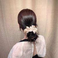 Simple Style Solid Color Cloth Hair Tie main image 6