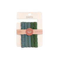 Simple Style Solid Color Rubber Band Hair Tie main image 5