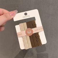 Simple Style Solid Color Rubber Band Hair Tie sku image 5