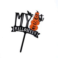 Halloween Halloween Pattern Arylic Party Cake Decorating Supplies sku image 9