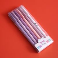 Solid Color Boxed Gel Pen Six-pack Set sku image 2