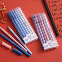 Solid Color Boxed Gel Pen Six-pack Set main image 1