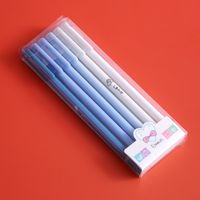 Solid Color Boxed Gel Pen Six-pack Set sku image 1