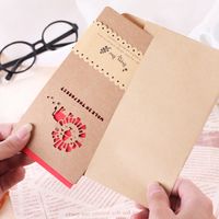 Creative Personalized Hollow Kraft Paper Greeting Card main image 2
