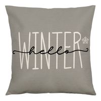 Fashion Christmas Tree Letter Linen Pillow Cases main image 3