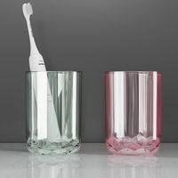 Simple Style Solid Color Plastic Toothbrush Holder main image 5