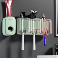 Simple Style Solid Color Plastic Toothbrush Holder sku image 23