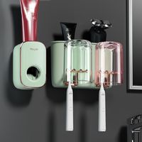 Simple Style Solid Color Plastic Toothbrush Holder sku image 15