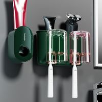 Simple Style Solid Color Plastic Toothbrush Holder sku image 17