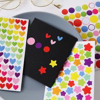 Creative Stars Heart Round Diy Decorative Stickers main image 2