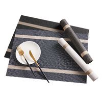 Fashion Solid Color 70% Vinyl  30% Polyester Placemat main image 3