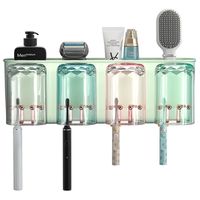 Simple Style Solid Color Plastic Toothbrush Holder main image 6