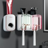 Simple Style Solid Color Plastic Toothbrush Holder sku image 16