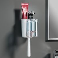 Simple Style Solid Color Plastic Toothbrush Holder sku image 2