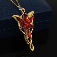 Fashion Cross Star Alloy Patchwork Inlay Artificial Crystal Men's Pendant Necklace 1 Piece main image 8