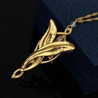 Fashion Cross Star Alloy Patchwork Inlay Artificial Crystal Men's Pendant Necklace 1 Piece main image 4