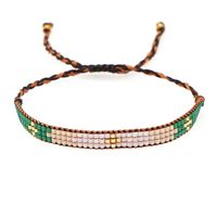 Bohème Miyuki Perles Tissées À La Main Love Lettre Perles Empilable Petit Bracelet Femme Cadeau sku image 5